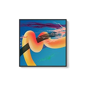 Framed Canvas Wall Art for Living Room, Bedroom Abstract Canvas Prints for Modern Home Decoration Ready to Hang - 16"x16" inches