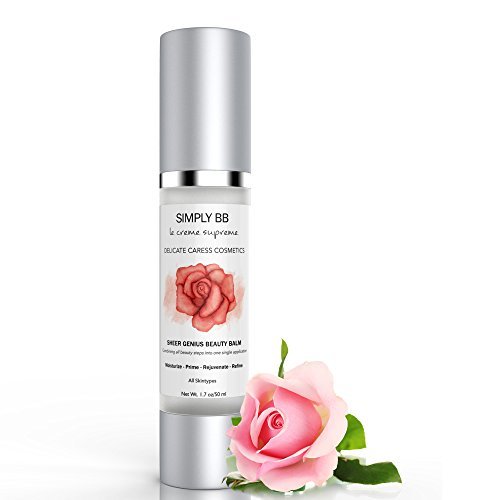 Sheer Genius 3 in 1 Multi-Tasking Cream - Moisturizer, Primer, Anti-Aging Beauty Balm - Vitamin A to Reduce Wrinkles - Vitamin E Anti-Oxidants -Rich in Rejuvenating Peptides