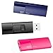 Silicon Power 32GB Flash Drive 3PK Ultima U05 USB 2.0-Blue/Pink/Black (SP096GBUF2U05VCMBT)