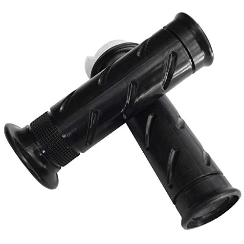 XKMT-Black Hand Grips Quad Compatible with Yamaha Kawasaki Polaris SEADOO WATERCRAFT BOMBARDIER Jet SKI Honda Foreman Recon Rincon Kawasaki Brute Force Prairie Bruin Grizzly Kodiak [B017QV94KM] - Thumbnail 3