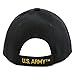The Hat Depot 1100 Official Licensed Military 3D Embroidered Army Veteran Cap (Army-Black)