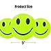 Smile Face Reflective Safety Stickers,Baby Safety Reflector Decal Pack of 8