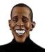 Forum Novelties Men's Barack Obama Deluxe Latex Mask, Brown, One Size