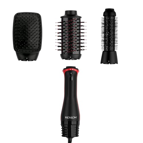 REVLON 3-in-1 Multi-Styler - Dry, Curl, Smooth, Shape and Volumize in One-Step - Blow Dryer Brush, Heated Styler and Hair Straightening Brush in One, Gorgeous Salon Blowouts Without The High Price