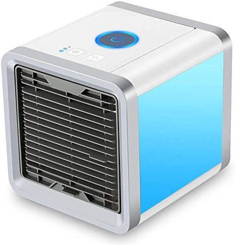 Conava Mini Portable Air Cooler Fan | 3 in 1 Conditioner Humidifier | Gear Speed Purifier Cooler (White)