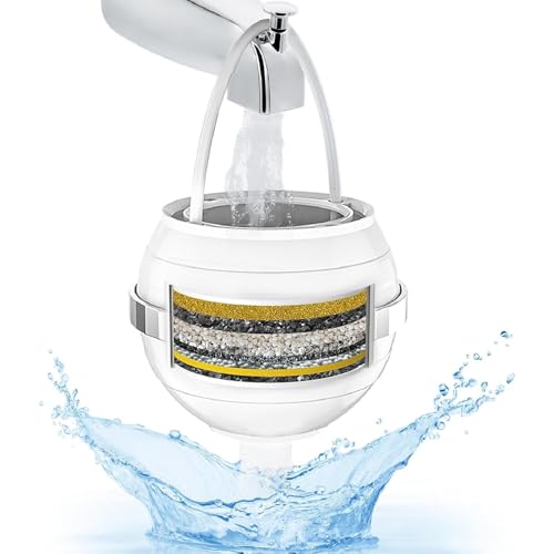 Bath Bathtub Water Filter For Tub Faucet - Hard Water Softener - Remove ...