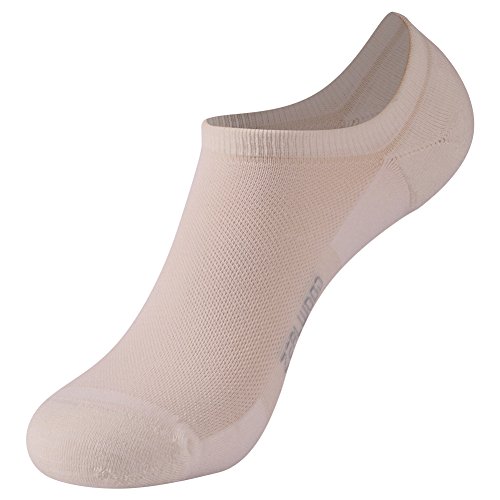 image for Women 3 Pack Running Socks, ZEALWOOD Merino Wool No Show Socks Low Cut