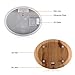 Housmile Essential Oil Diffuser 350ml Ultrasonic Humidifier Aromatherapy Diffuser with Cool Mist & Color Change LED light, Wood Grain