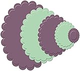 Spellbinders S4-113 Nestabilities Small Classic Scalloped Ovals Die Template
