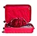 Satin Lined Wig Travel Bag Wig Suitcase, Wig Bag, Wig Accessory, Hair Bag, Hair Storage, Hair Extension Bag, Satin Hair Bag,Satin Wig Bag (Wine Red)thumb 4