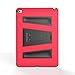MoKo Case Fit iPad Air 2 - [Kickstand] Durable Hybrid Silicone + Hard Polycarbonate Kid Proof, Shock-Absorption with Foldable Stand Cover Fit Apple iPad Air 2 9.7