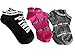 Victoria Secret PINK No Show Socks Set Of 3 PINK LOGO