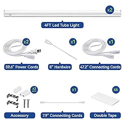 Monios-L LED Shop Light 4ft, 2000lm 4000K Daylight