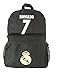 Forever Fanatics Real Ronaldo #7 Soccer Backpack ✓ Juventus Premium Unique School Bag for Ronaldo #7 Soccer Fans ✓ Dimensions H 16.3 x W 11.8 x D 5.9 in (Ronaldo #7 Black)