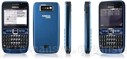 Amazon Com Nokia E63 Ultramarine Blue 120mb Qwerty Uk Factory