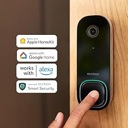ecobee Smart Video Doorbell Camera (Wired) - with
