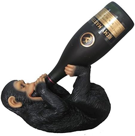 Chimpanzee Wine Holder APE &amp; GRAPE by Unique Collection