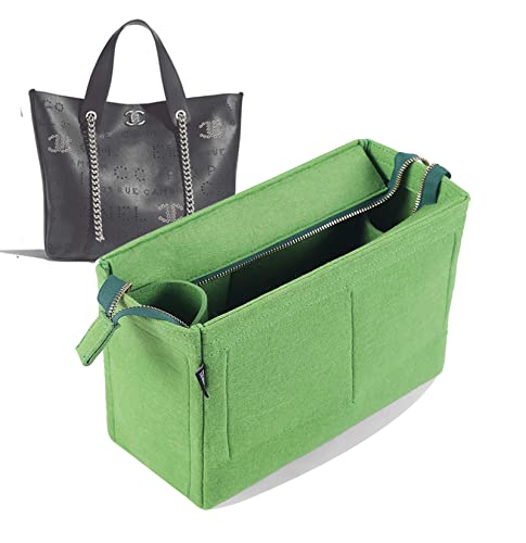 Purse Organizer Insert for shopping Large bag insert Organizer2086green-A