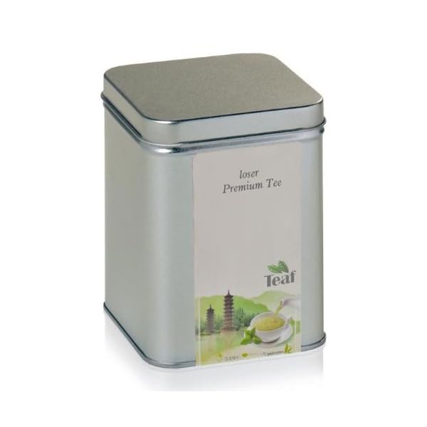 HONEYBUSCH ORIGINAL - Rooibusch-Tee - in Silver Dose (Teedose) - 90x90x112mm (100g)