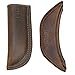 Hide & Drink, Rustic Leather Hot Handle Holders (Set of 2) Panhandle, Side Kick, Assist Grip for Cast Iron Skillets & Pans, Double Layered, Handmade (Bourbon Brown)