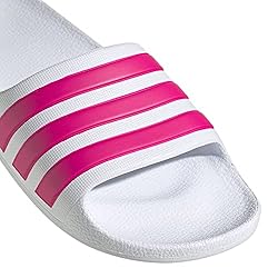 adidas Unisex Adilette Aqua Mule, Footwear White