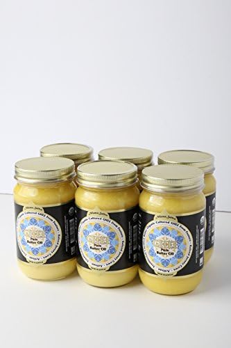 Mama Sattva Cultured Ghee - Certified Organic & Pasture-Raised (16 oz Six-Pack)