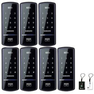 New Samsung Ezon Shs-1321 Digtial Door Lock Shs-1320 Upgrade Model X7pcs +Manual for Your Home Fast Shipping with Tracking