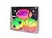 Hedstrom Rainbow Sprayed Mini Vinyl Sport Balls (3 Pack)