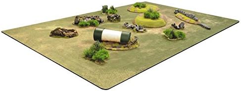 BattleMat Grass Field 6ft x 4ft by GAMES AND GEARS