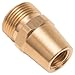 Forney 75118 M22M by 1/4-Inch Female Long Screw Nipple