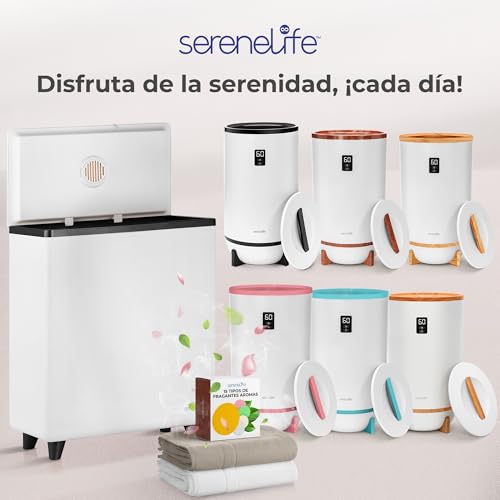 SereneLife Rectangular towel warmer, Towel warmer, Spa, Electric towel warmer, for bathroom, automatic shutdown, portable, ideal for 2 large towels, blankets, bathrobes, pajamas