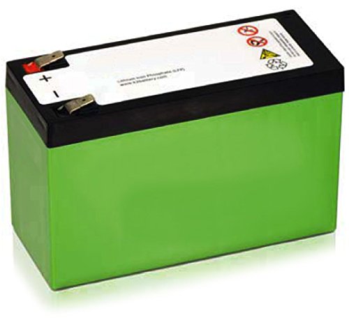 New LiFePO4 K2- (12V10Ah) Lithium Iron Phosphate Battery with BMS