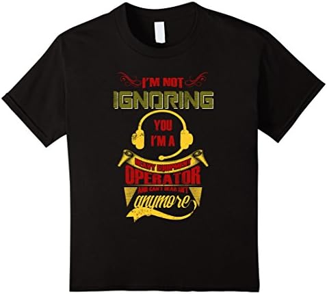 Kids I'm A Heavy Equipment Operator T Shirt, Operator T Shirt 6 Black
