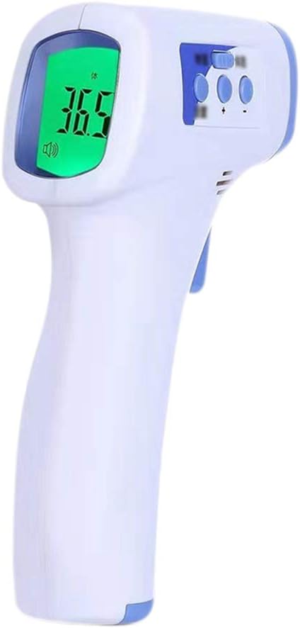 Thermometer Forehead Wrist Body Temperature Measurement Accurate Digital LCD Display, Suitable for Adult Children Waterproof (Random Color Delivery)