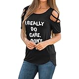 Women I Really Do Care, Don't U? T Shirt, Witspace