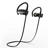 Vtin Sports Headphones Bluetooth 4.1 Noise Cancelling with Mic, Compatible with Android iPhone