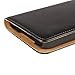 Blackberry Z30 Case [iCoverCase] Premium Leather Hard Wallet Case [Card Slot] Folded Magnetic Clip Protective Pouch [Book Fold] Kickstand Cover for Blackberry Z30 (Black)