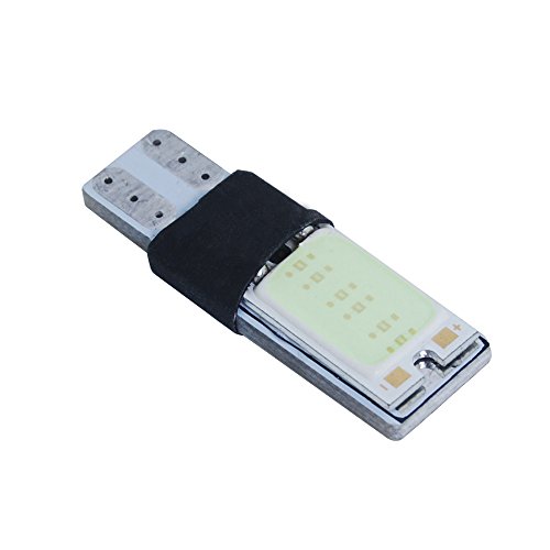 JAMBO T10 W5W 194 2.4W COB LED Car Interior Wedge Bulb Signal Lamp IceBlue Light 12V