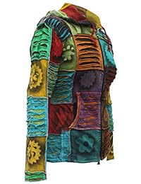 Shopoholic Moda Pixie Hippie Emo gótica   Sudadera de mujer hippy Jersey Boho chamarra de punto
