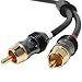 Mediabridge™ 3.5mm Female to 2-Male RCA Y-Adapter (14 Inches) - (Part# MPC-35F-2XRCA)