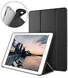 DTTO iPad 2 Case, iPad 3 Case, iPad 4 Case, Ultra Slim Lightweight Smart Case Trifold Cover Stand with Flexible Soft TPU Back Cover for iPad 2, iPad 3, iPad 4 [Auto Sleep/Wake], Black