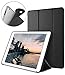 DTTO iPad 2 Case, iPad 3 Case, iPad 4 Case, Ultra Slim Lightweight Smart Case Trifold Cover Stand with Flexible Soft TPU Back Cover for iPad 2, iPad 3, iPad 4 [Auto Sleep/Wake], Black primary