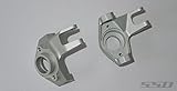 SSD RC Pro Aluminum Knuckles for SCX10 II (Silver)