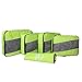 5pc Packing Cubes Set Large Travel Luggage Organizer 4 Cubes 1 Laundry Pouch Bag (Green)