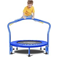 Gardenature Trampoline-36 Portable Trampoline for Kids-Blue