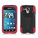 Kyocera Hydro EDGE C5215 Red Skin+Black Cover