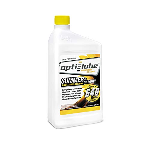 OptiLube Summer+ Formula Diesel Fuel Additive 1 Quart, Treats up to