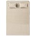 KingCamp Triple Zone Comfort Double Self Inflating 75D Micro Brushed Sleeping Pad Mattress with 2 Pillows (Beige) primary