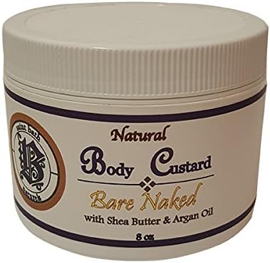 Shea Butter Body Cream - 8 Ounces - All-Natural Hydrating Body Cream - 100% Vegan Body Cream - Non-GMO - Petroleum Free - Phthalate Free - Paraben Free - Petroleum Free (Bare Naked)