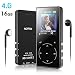 16GB MP3 Player with Bluetooth, AGPTEK Touch Button Lossless Sound Music Player with Speaker, FM Radio, Voice Recorder, up to 128GB with Earphone, X21S primary
